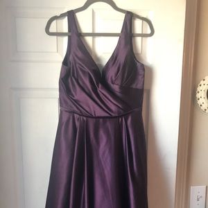 Plum Bridesmaid Dress